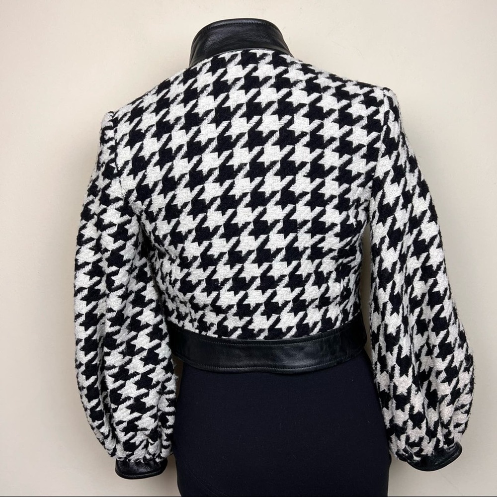 Dolce & Gabbana Houndstooth Cropped Jacket - Picture 6 of 12